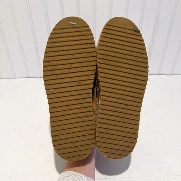 Rag & Bone Kent Tan Suede Espadrille Slip On Boho Designer Lace Up Sneakers 7.5 - Picture 10 of 11